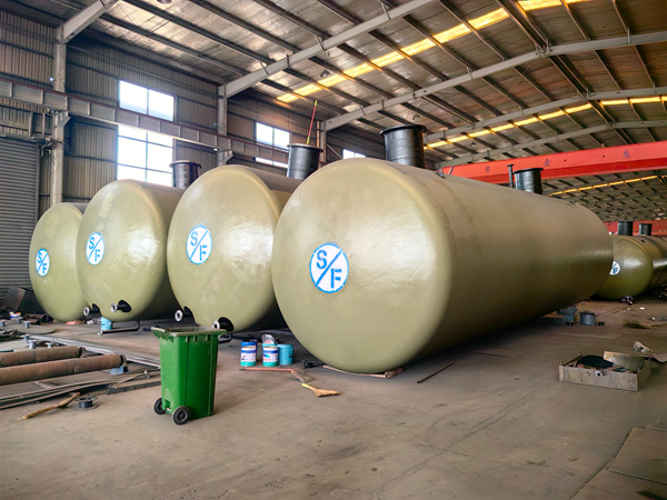 100立方部队双层罐